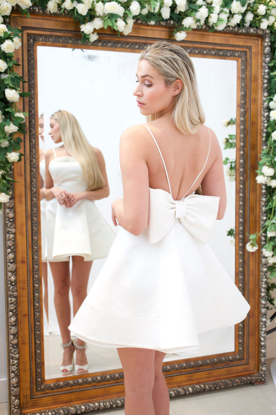 The Pearled Coquette Dress